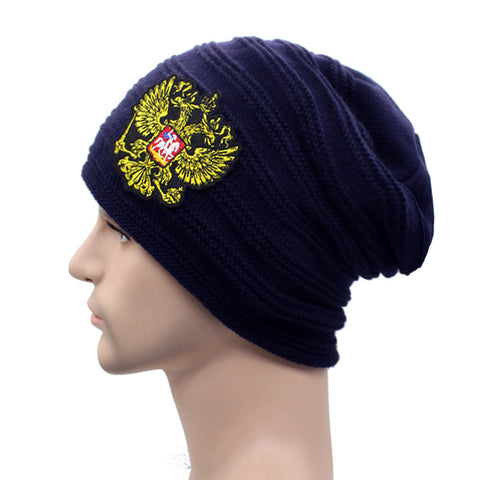 Russian Emblem Men's Beanie