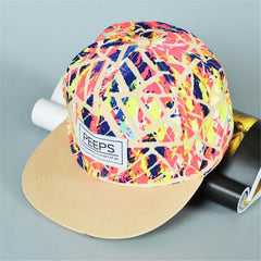 Summer Printed Men's Fitted Cap