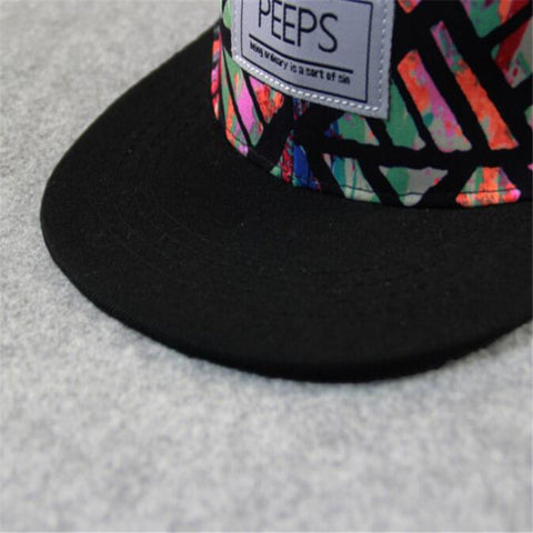 Summer Printed Men's Fitted Cap